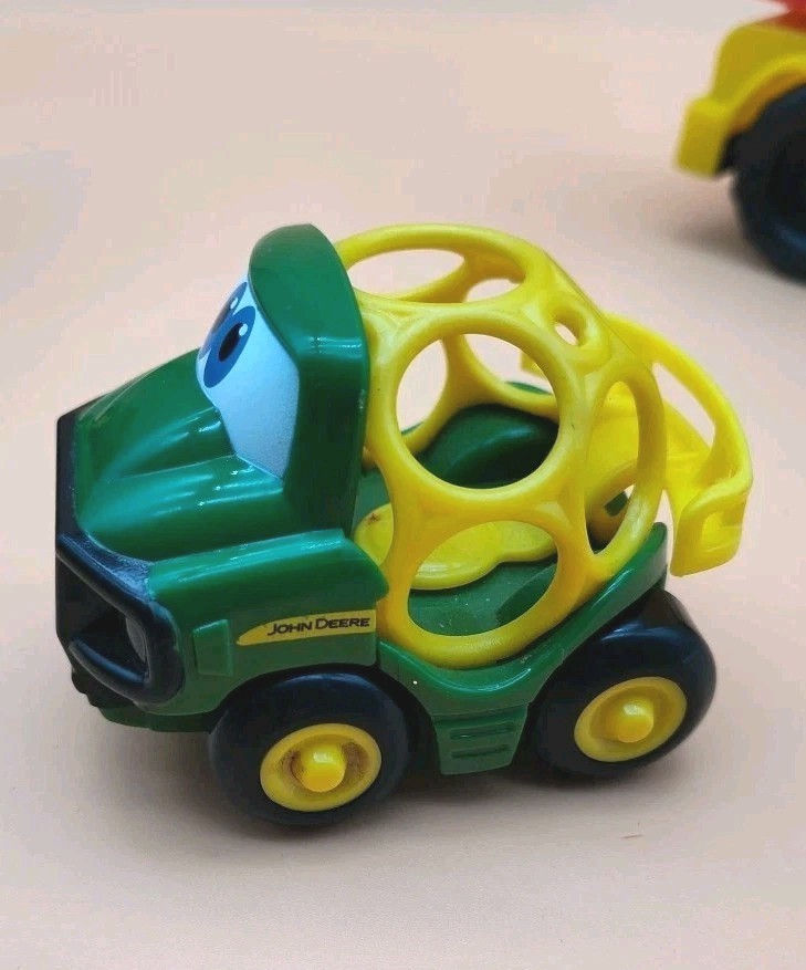 Lot Of John Deere Vehicles And 1 Other Toddler Toys Dump Trucks