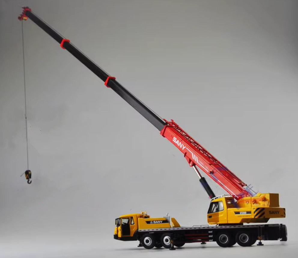 1:43 32CM SANY STC500 TRUCK CRANE Construction Equipment Machine Diecast Model