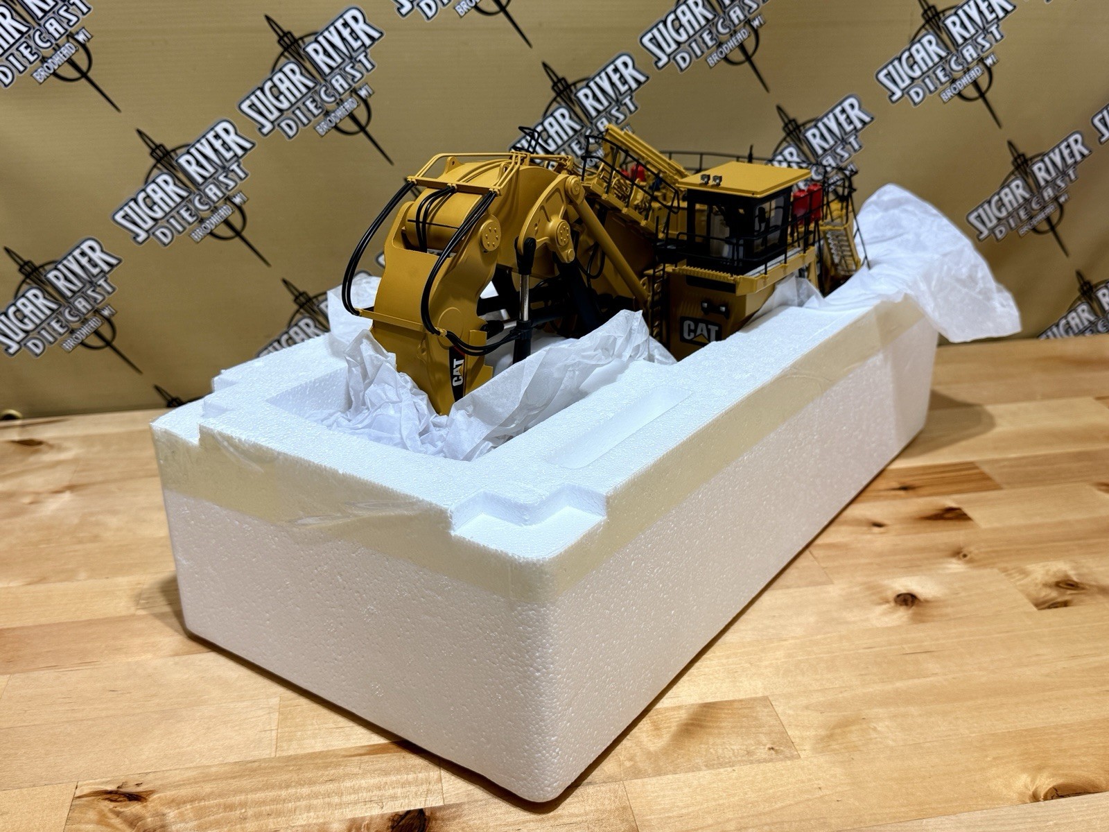 1/50 BYMO CATERPILLAR MINING FRONT SHOVEL DIECAST NEW 💥 Rare💥