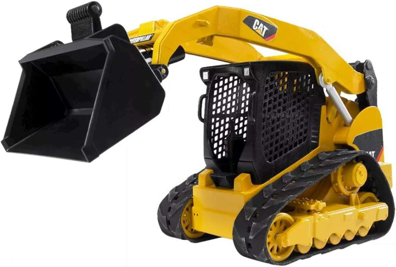 Toys – Construction Realistic CAT Compact Track Loader with Adjustable and Locka