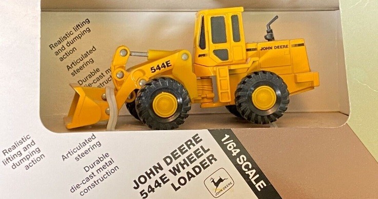 Ertl 5539 1:64 John Deere 544E Wheel Loader LN/Box