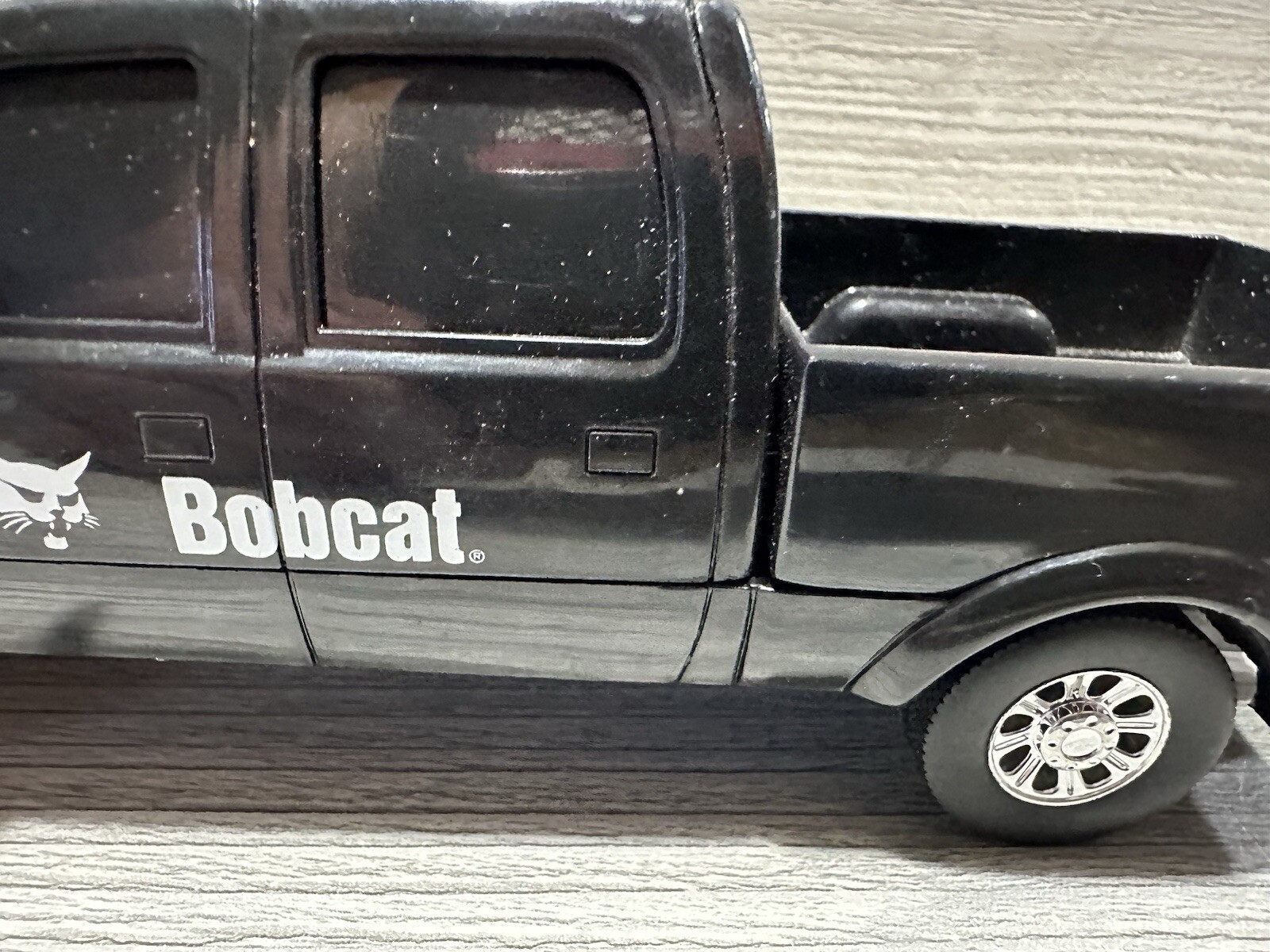 Service Truck BLACK Work Truck Bobcat Decals Plastic Front Half *Metal Box* Toy