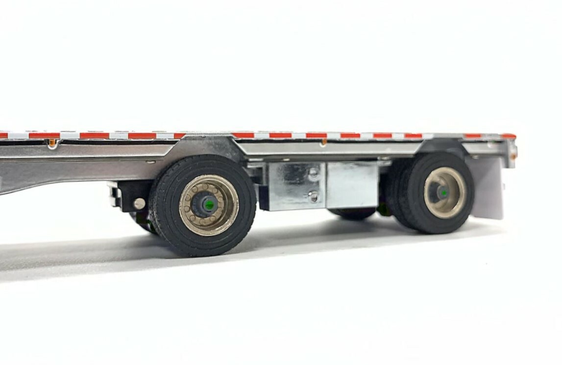 Weiss 027A-1701 East Dropdeck Trailer w/Manitowoc Boom Section 1/50 Die-cast MIB
