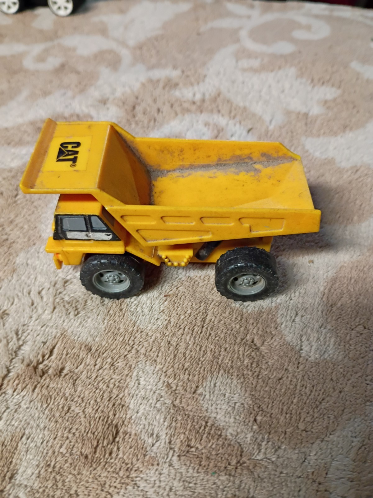 VTG Yellow Construction CAT Caterpillar Dump Truck