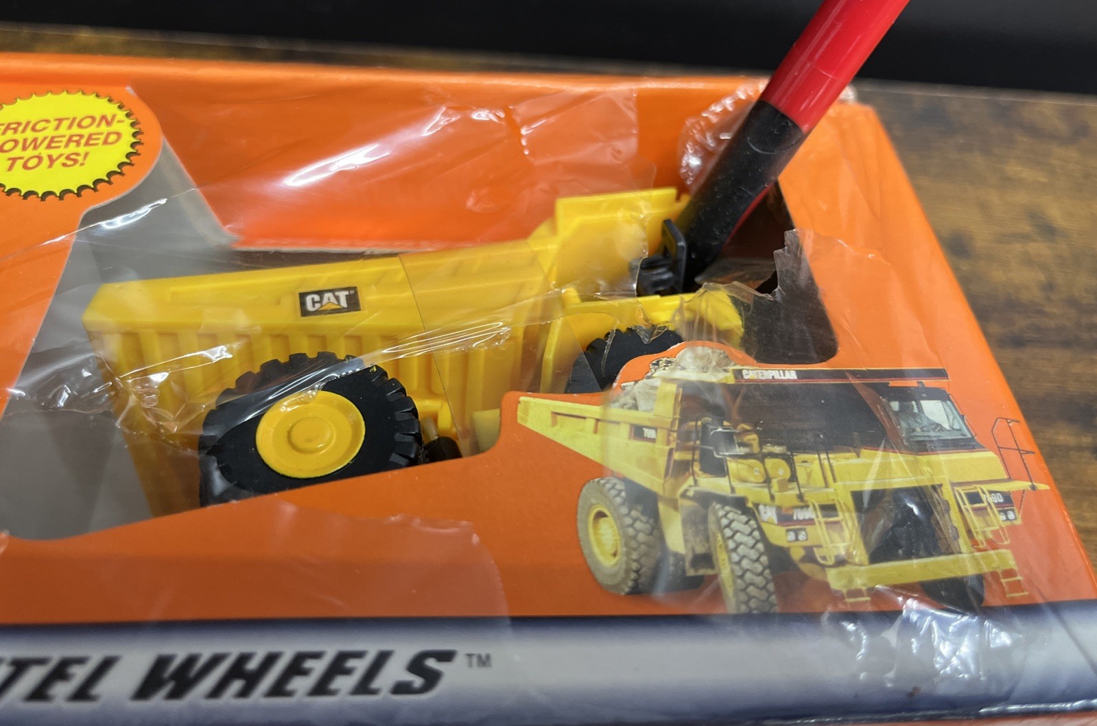 1999 MATCHBOX MINI POWER MACHINES FRICTION CATERPILLAR TOYS 3 Pack #89845 NIB