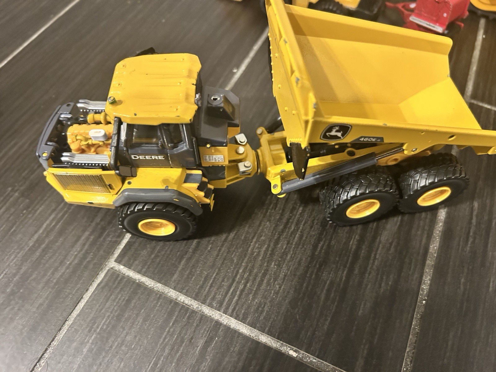 Lot of Diecast Construction Vehicles – Excavator, Bulldozer, Dump Truck