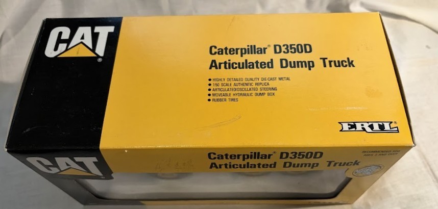 ERTL Caterpiller D350D Articulated Dump Truck New In Box