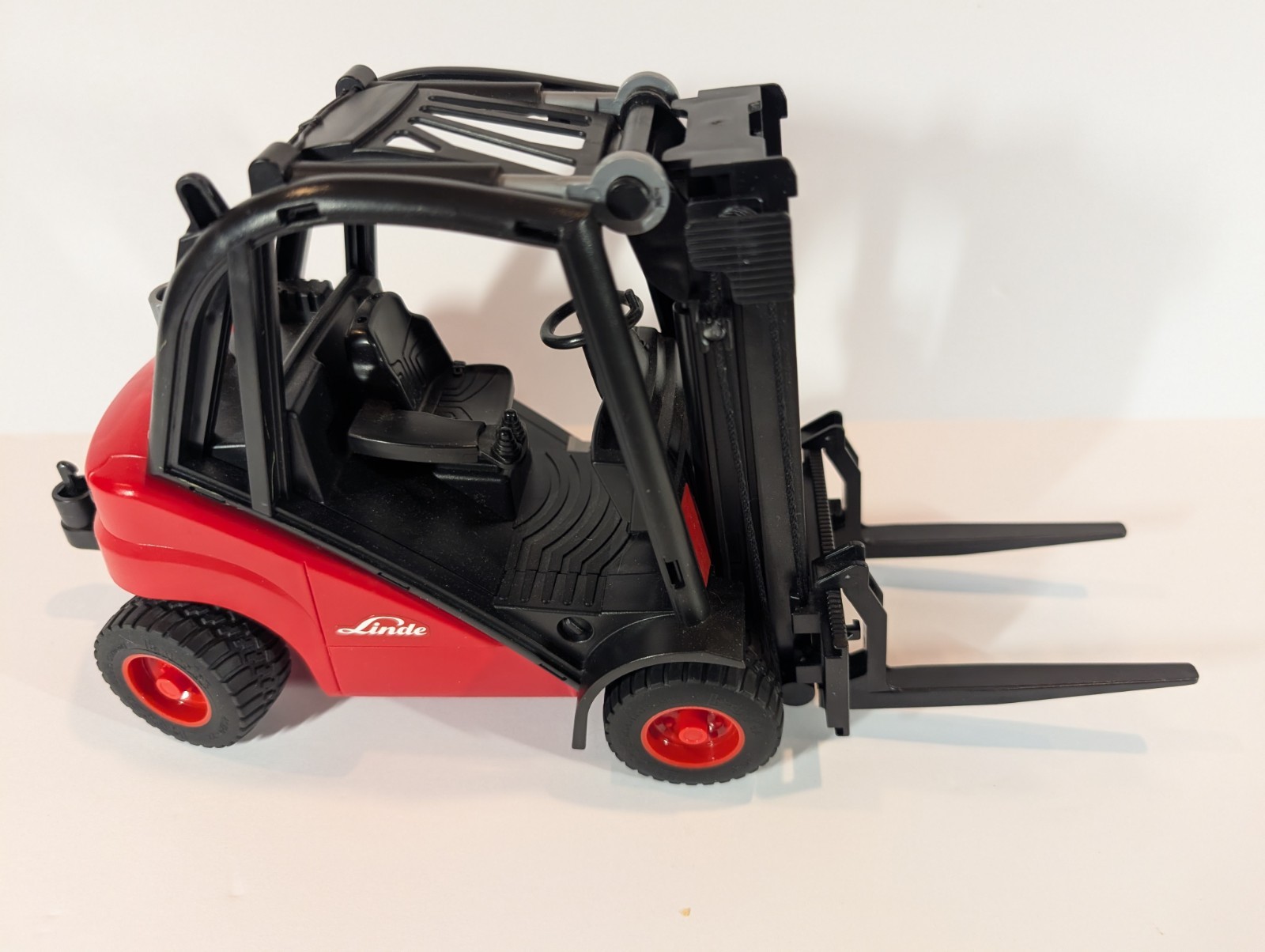 2004 Bruder Linde Forklift Construction Toy 1287/01 H30 Germany Working