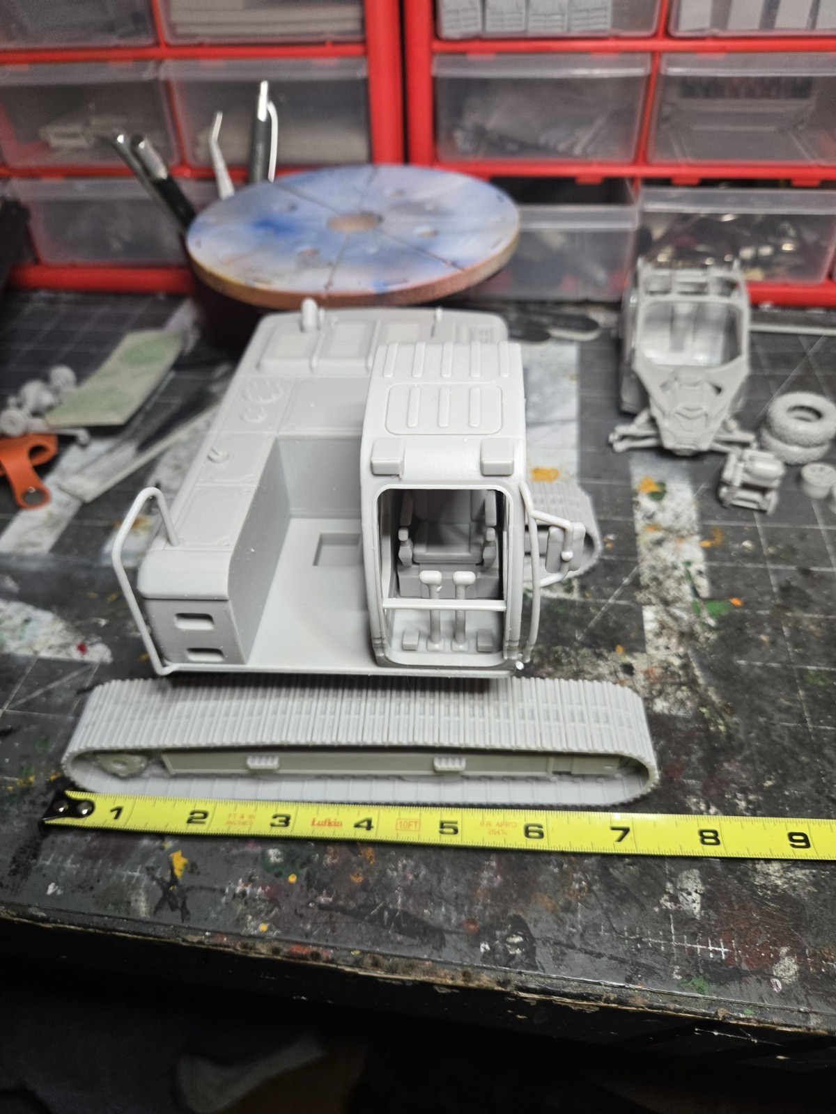 Cat Excavator 1-25 Scale Resin Printed