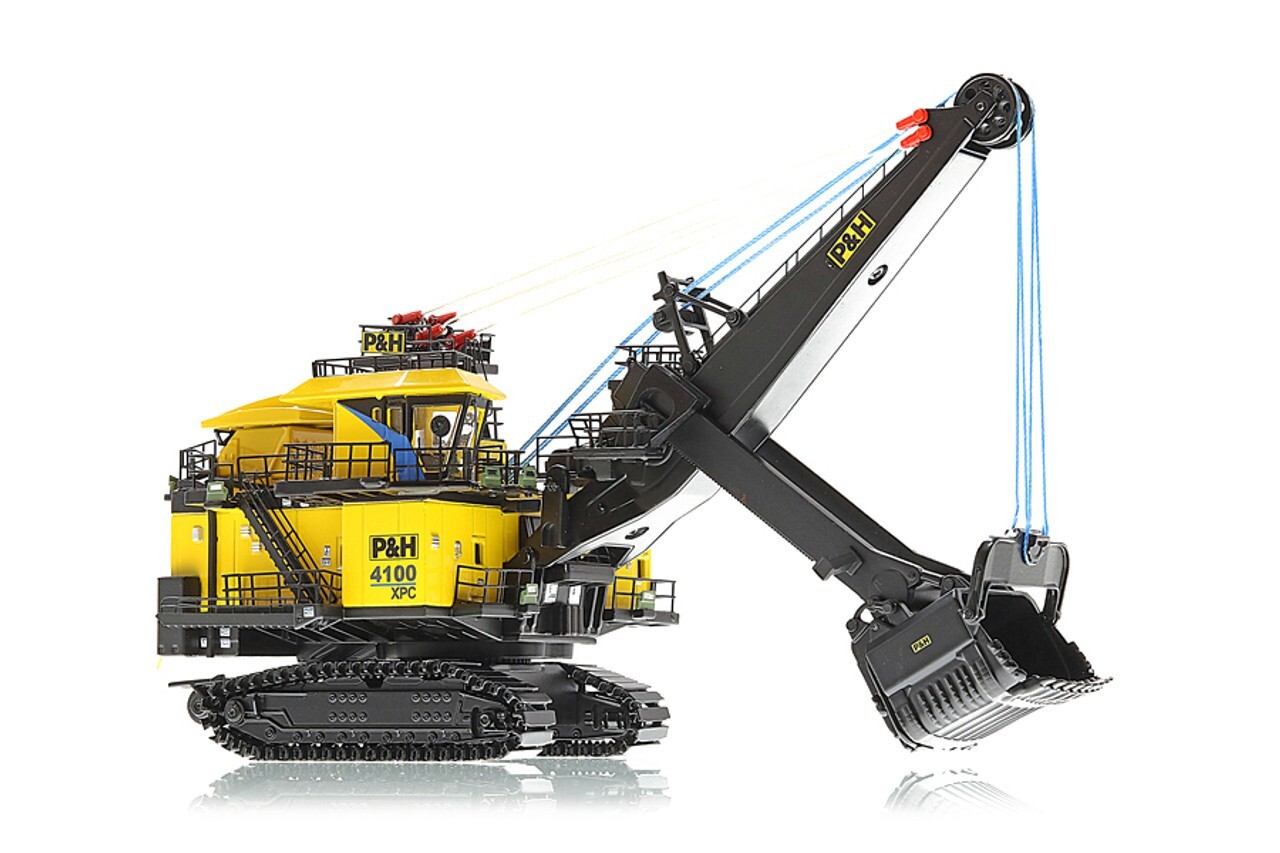 P&H 4100XPC Mining Rope Shovel – Weiss Bros 1:160 Scale Model #WBR022-1801 New