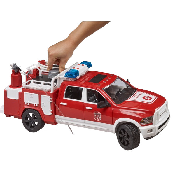 BRUDER FIRE TRUCK PICKUP TRUCK RAM 2500 BRAND NEW RELEASE ITEM #02544