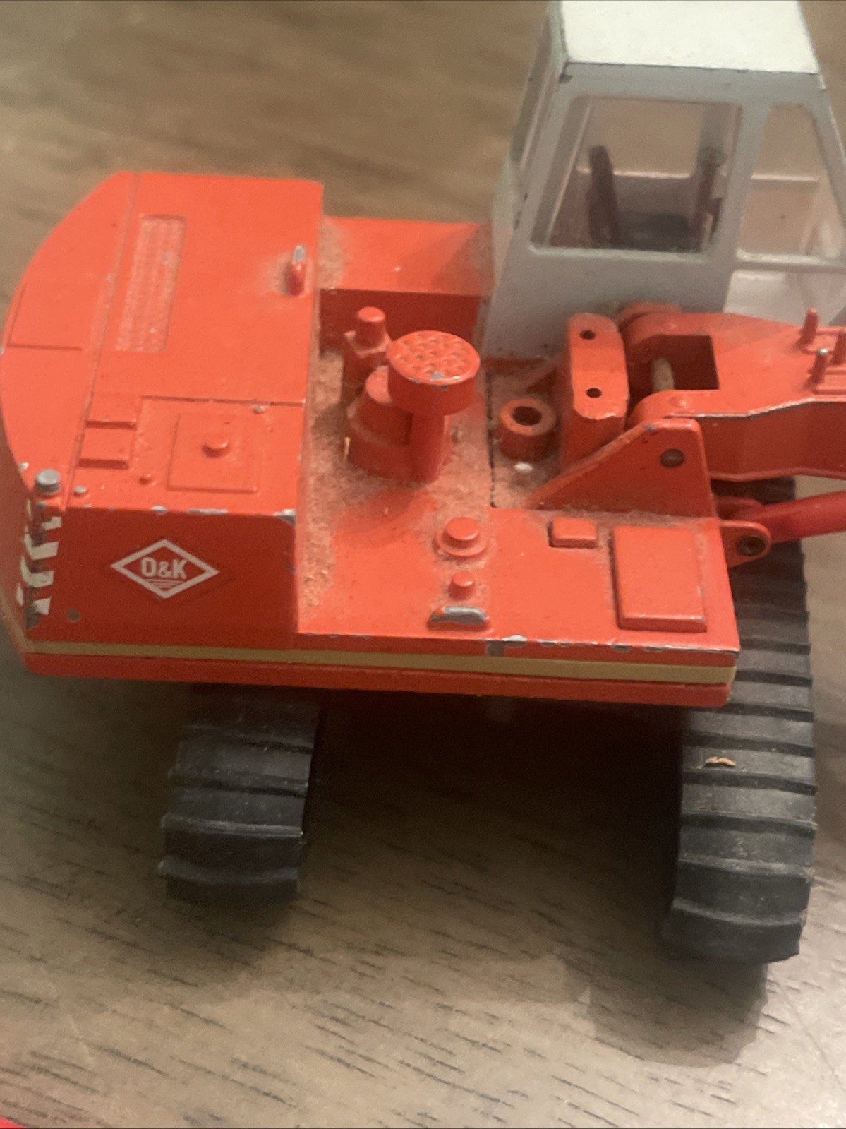 Rare MODELL Excavator #277 Construction Equipment Model Diecast Toy …parts Or
