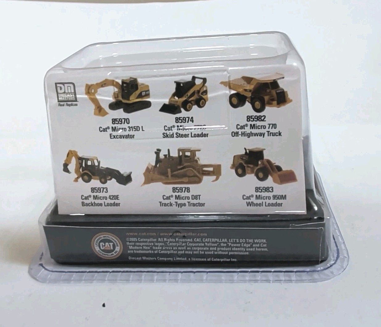 Diecast Masters CAT Backhoe Loader Micro Constructors Series 420E