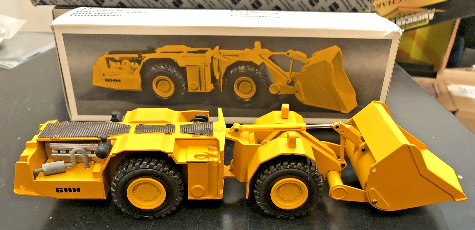 Conrad #2430 MAN GHH LF-12 Tunneling Mining Wheel Loader Diecast Model – 1:50