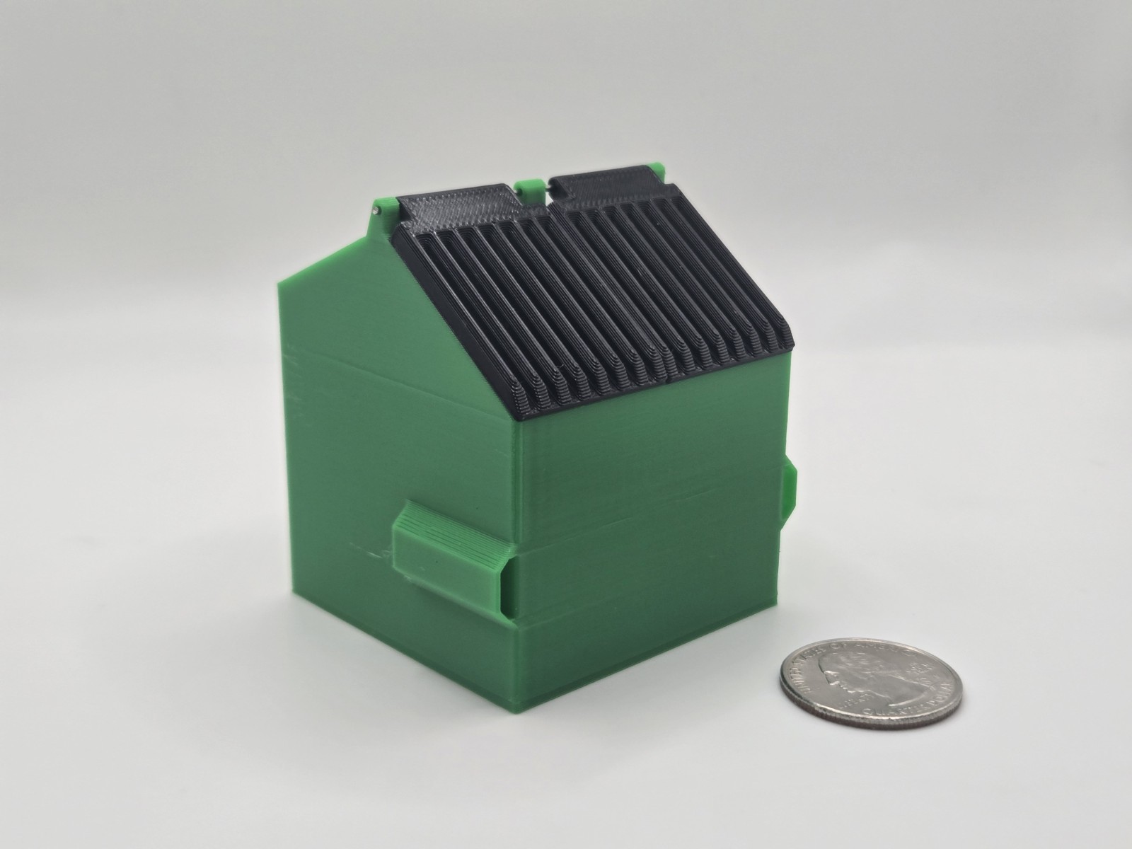 1/34 Scale 8 Yard Dumpster in Green