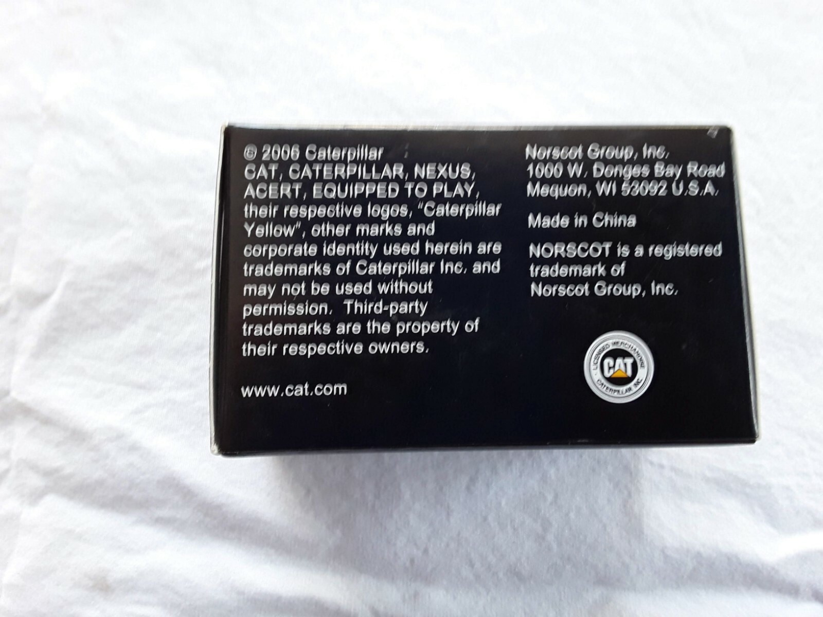 NORSCOT – CAT D5G XL TRACK-TYPE TRACTOR – CONSTRUCTION MINI’S – 2007- NEW