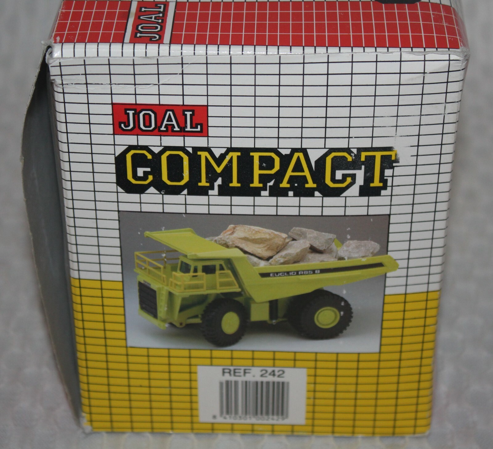 Vintage Joal Compact 1/50 Die Cast Euclid R85 B Dump Truck Green NIB