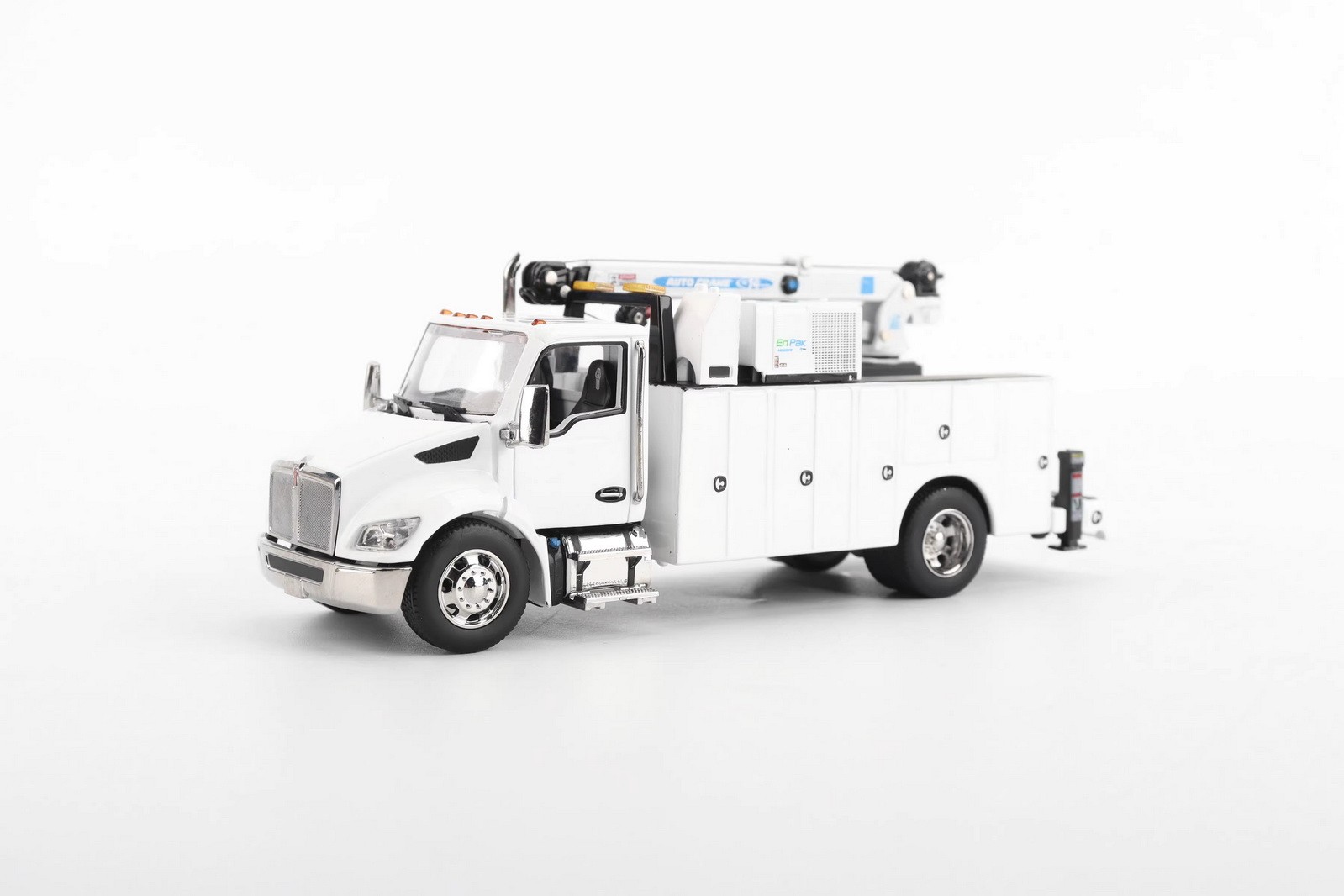DM 1/50 Scale Kenworth T380 Auto-Crane Titan85-Body Truck Diecast Model 71212