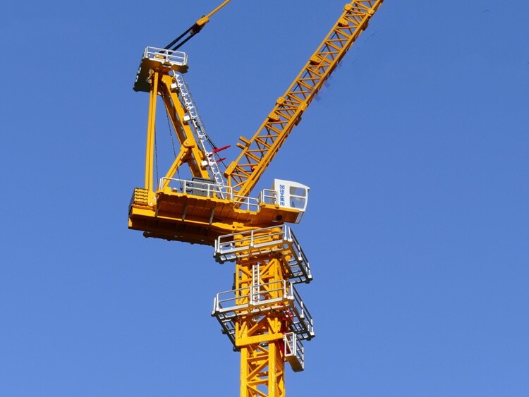 1:100 XCMG XGTL 180 Tower Crane Constuction Machine Equipment Diecast Model