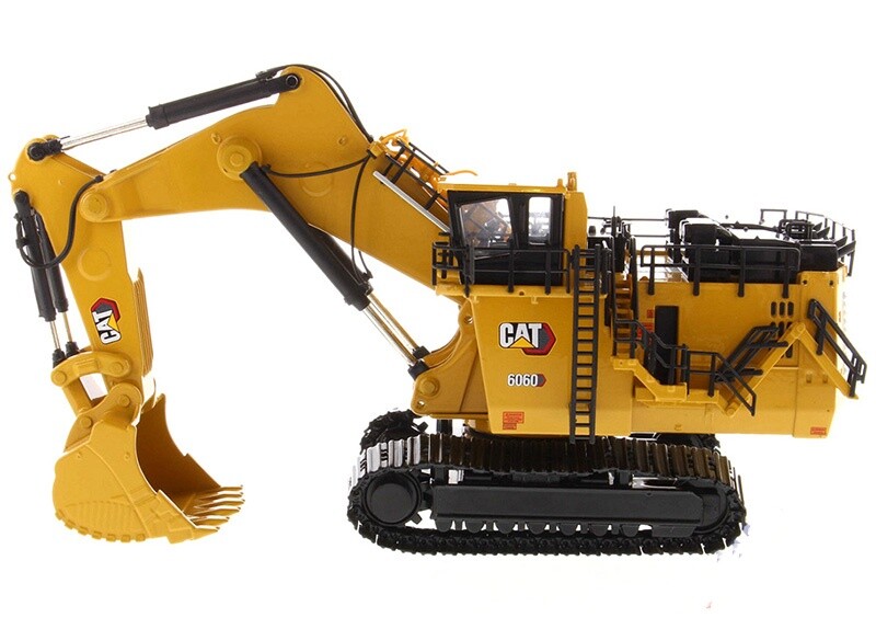 1:87 DM 6060 Hydraulic Mining Front Excavator Construction Machine Diecast Model