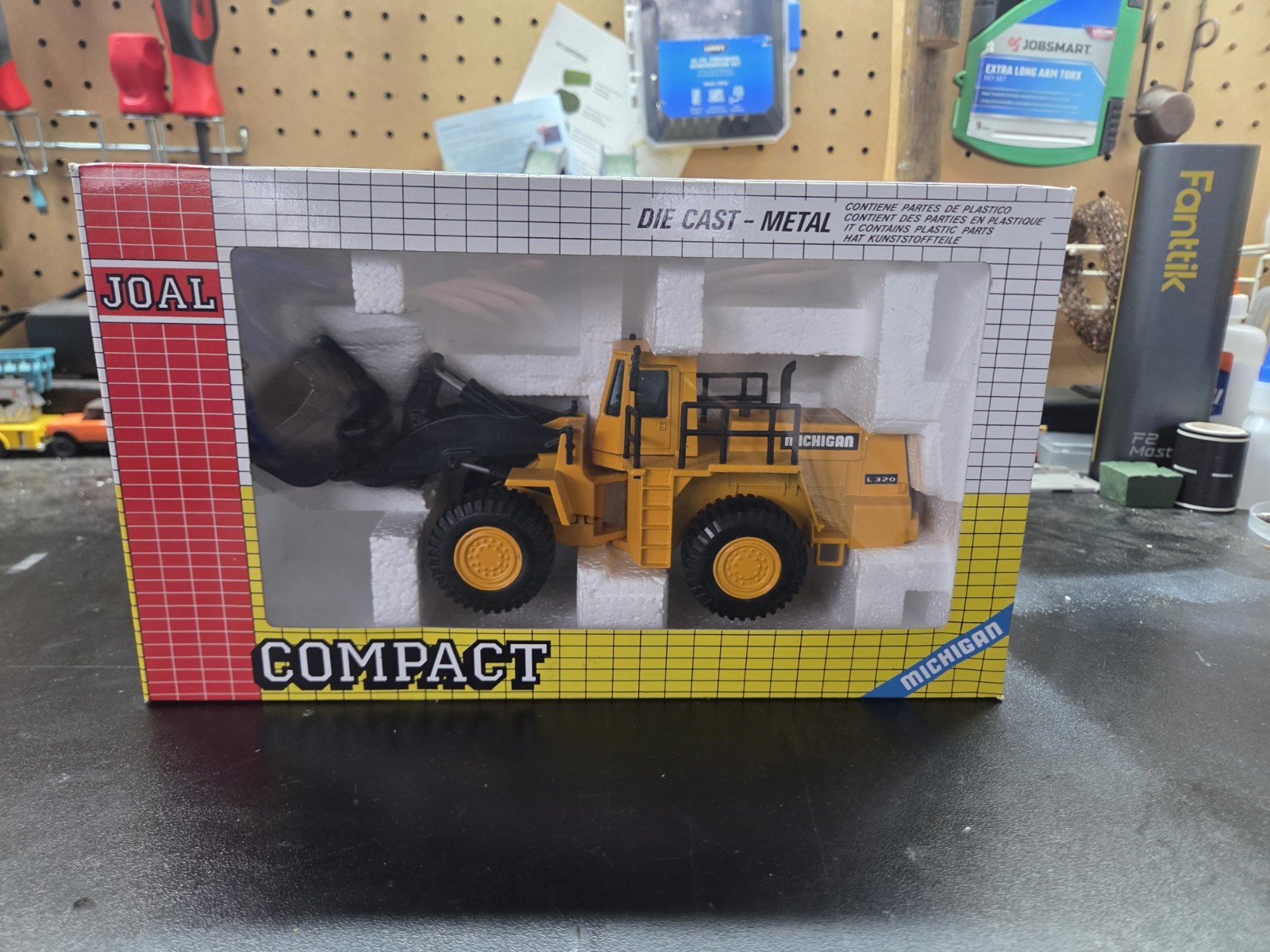 Michigan L320 Loader Diecast Model, 1992 Catalog, Joal 1/50 Scale, No. 239