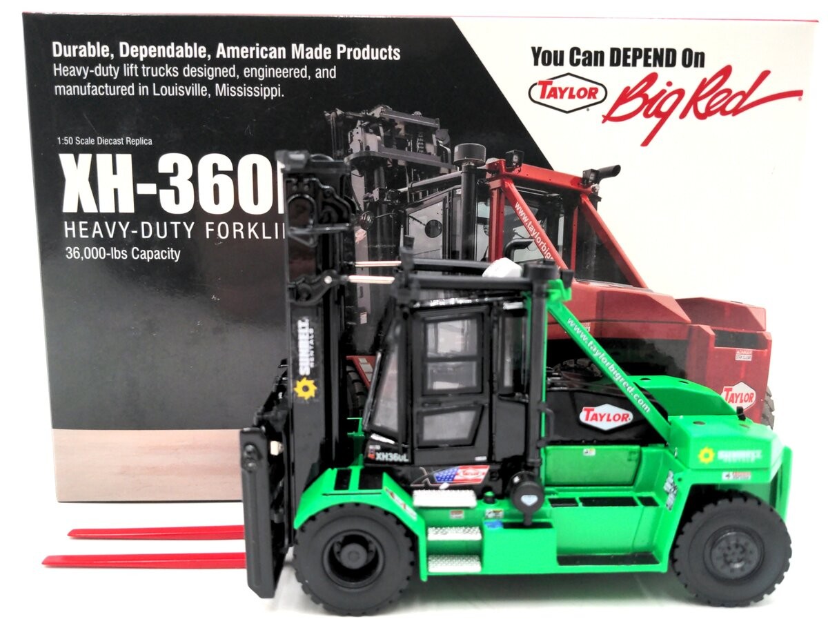 Weiss Brothers 033-SUN 1:50 Taylor XH-360L Heavy Duty Forklift – Sunbelt