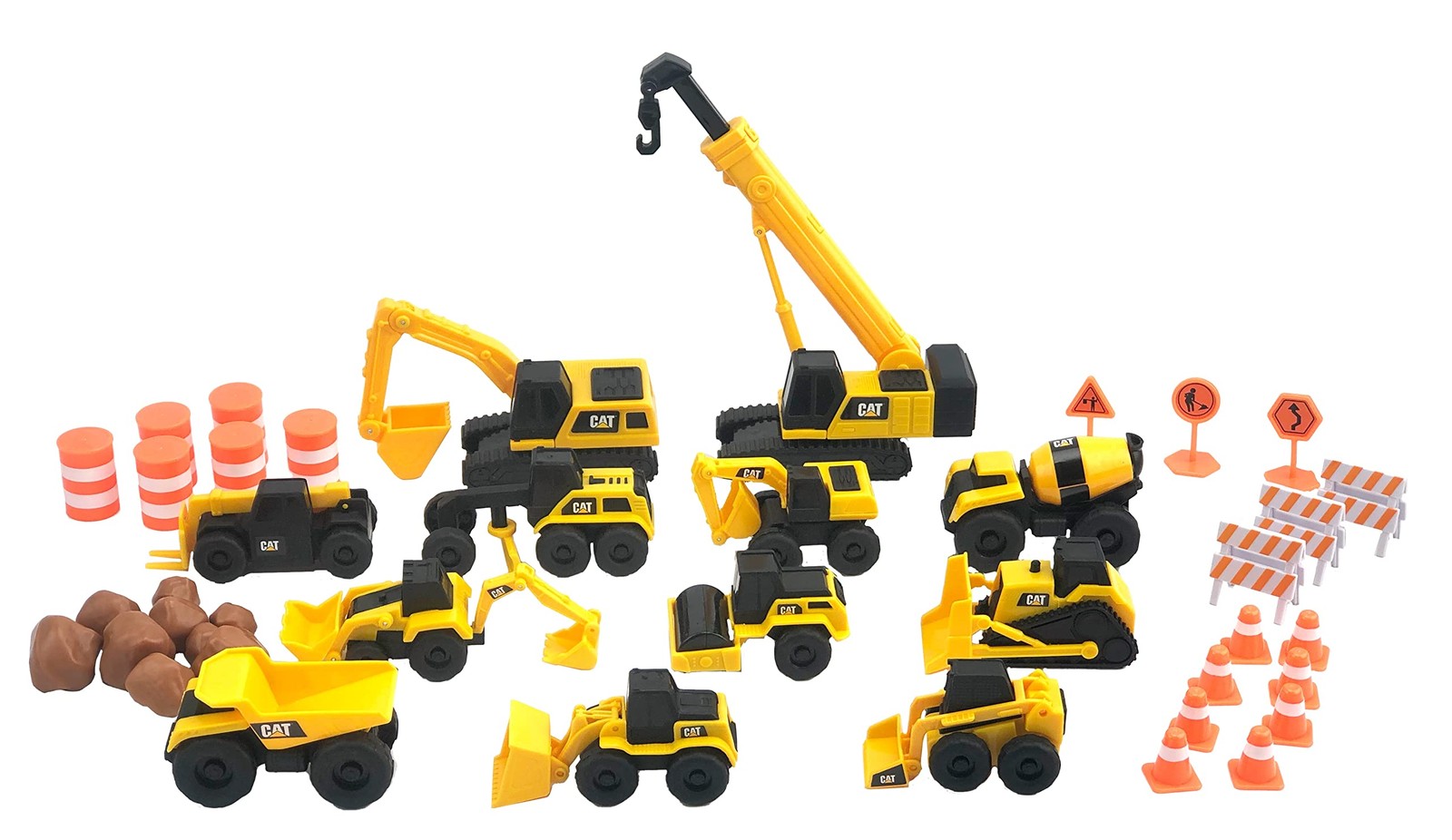 Cat Little Machines Mega Set 41 Piece Construction Vehicles and Accessories