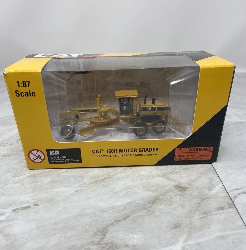 Norscot Scale Models CAT Die-Cast #55127 160H Motor Grader NIB
