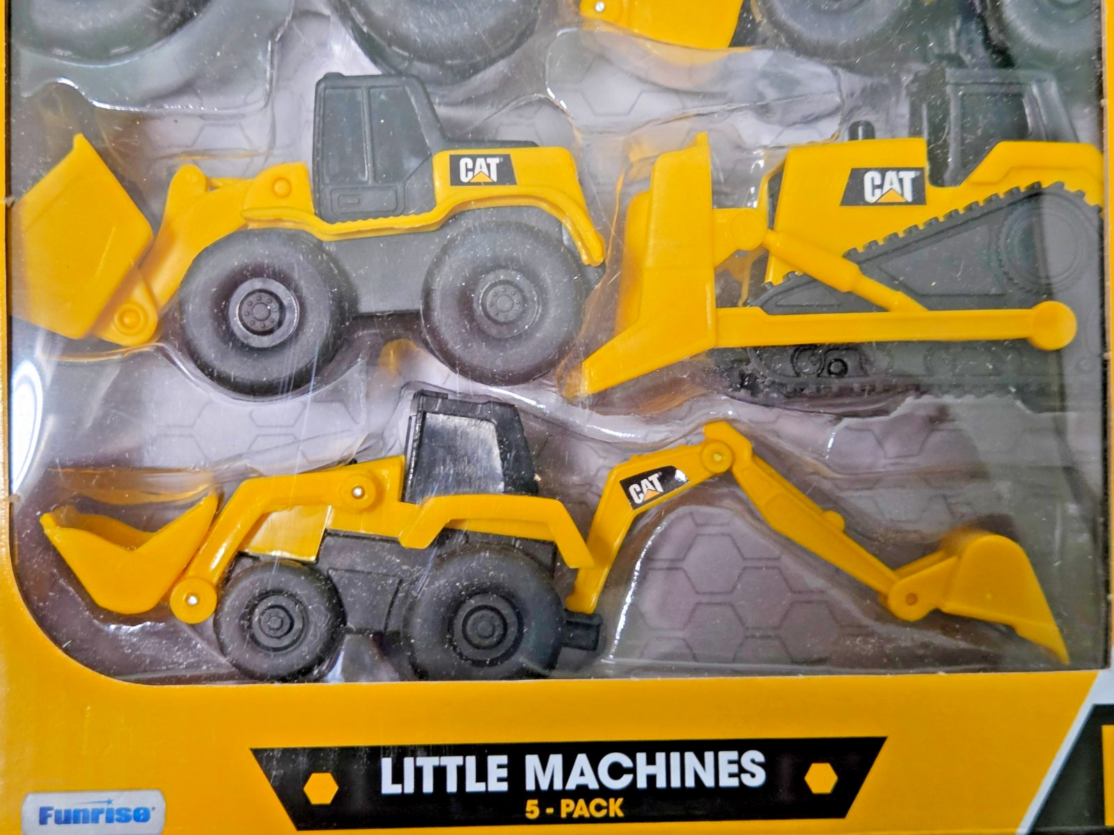 Funrise Little Machines CAT 5-Pack Construction Vehicles Toy Set Ages 3+ BNIB