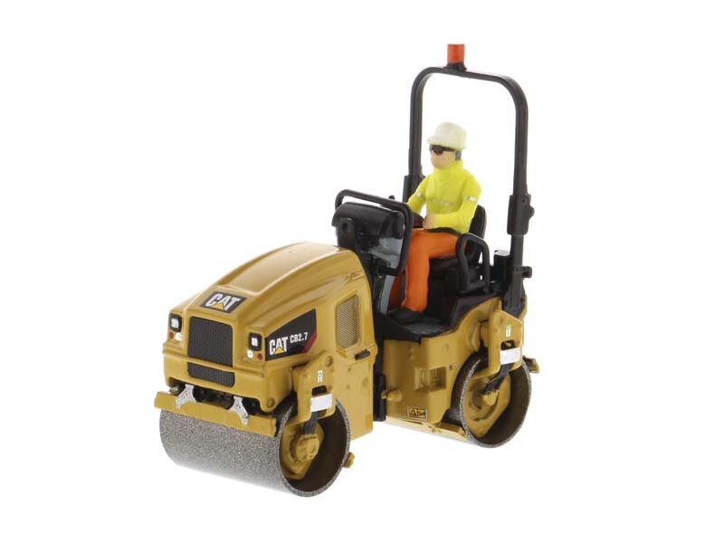 CAT Caterpillar CB-2.7 Utility Compactor 1:50 Scale – Diecast Masters 85593~