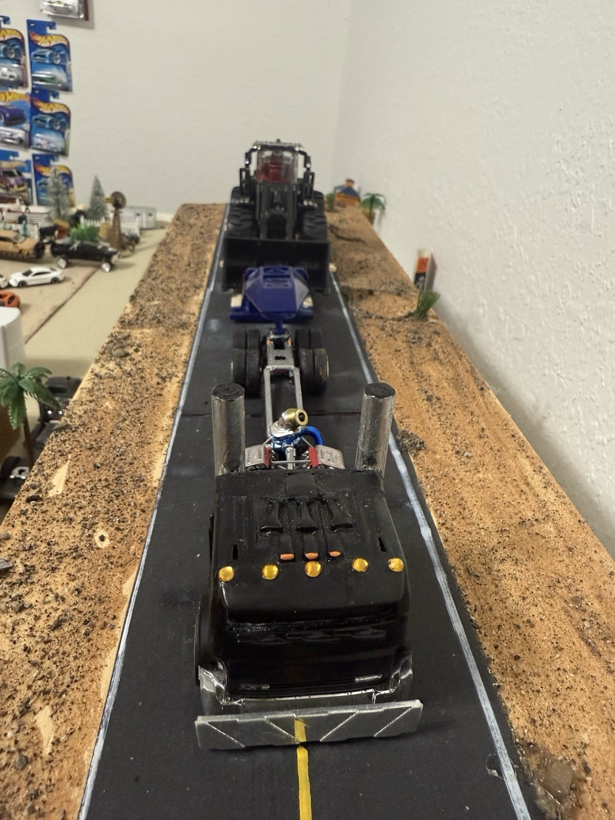 custom tractor 1/64 construction