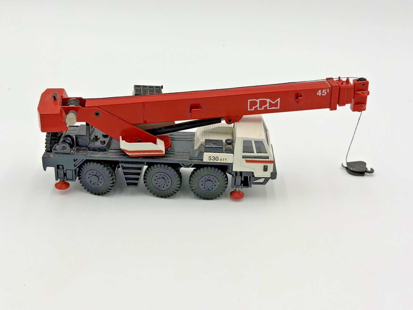 VINTAGE JOAL PPM 530 ATT MOBILE CRANE 1:50 DIECAST TOY CONSTRUCTION