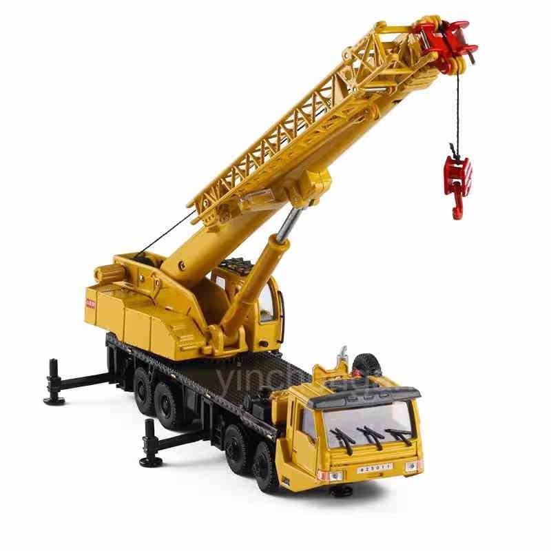 KDW Machinery Lift Crane Truck Construction Equipment Diecase Model Hot N1Z 1:55