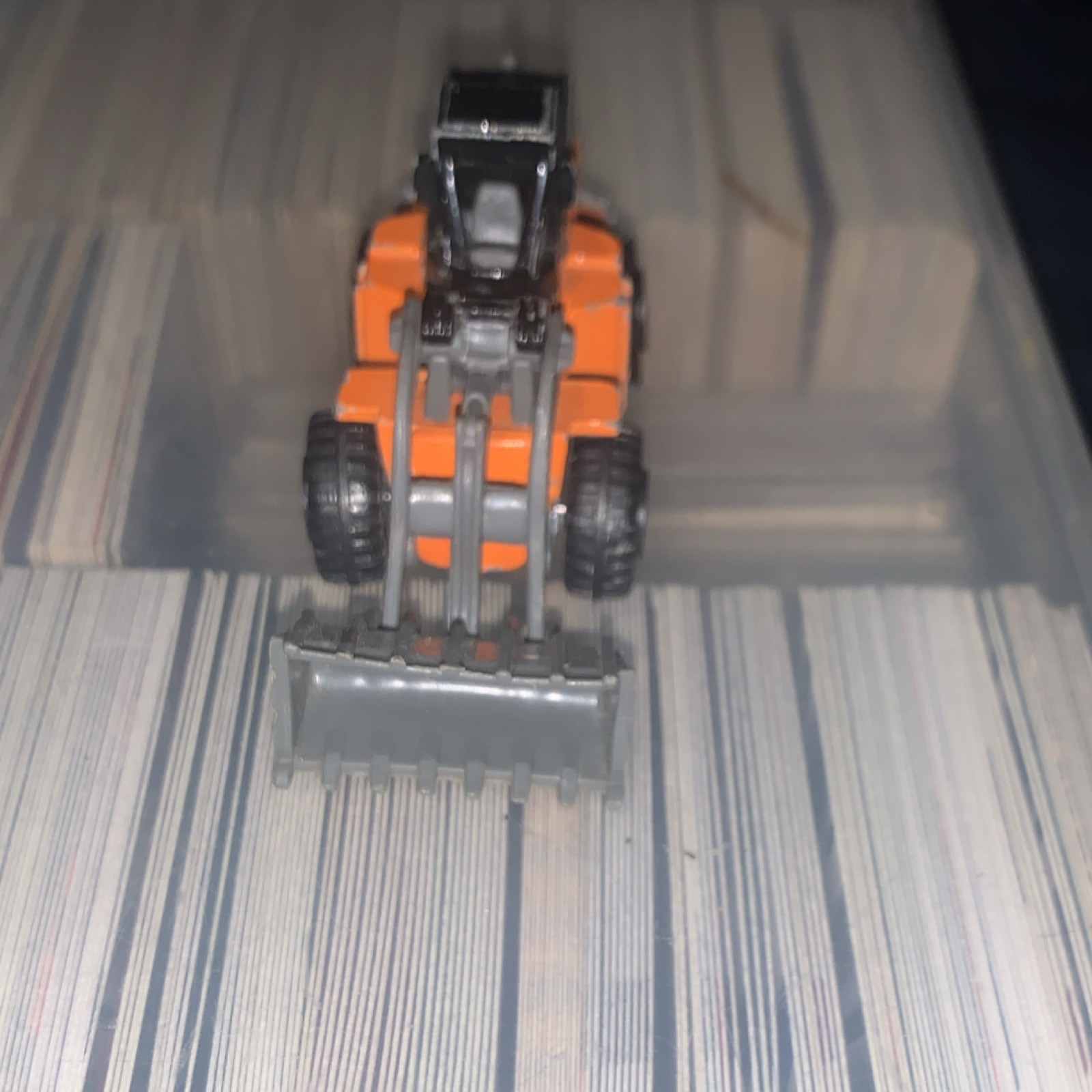 Hot Wheels Wheel Loader Diecast Orange Construction Vehicle 1979