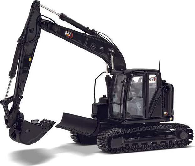 CAT Caterpillar 315 Excavator Special Black Finish High Line Series Diecast 1:50