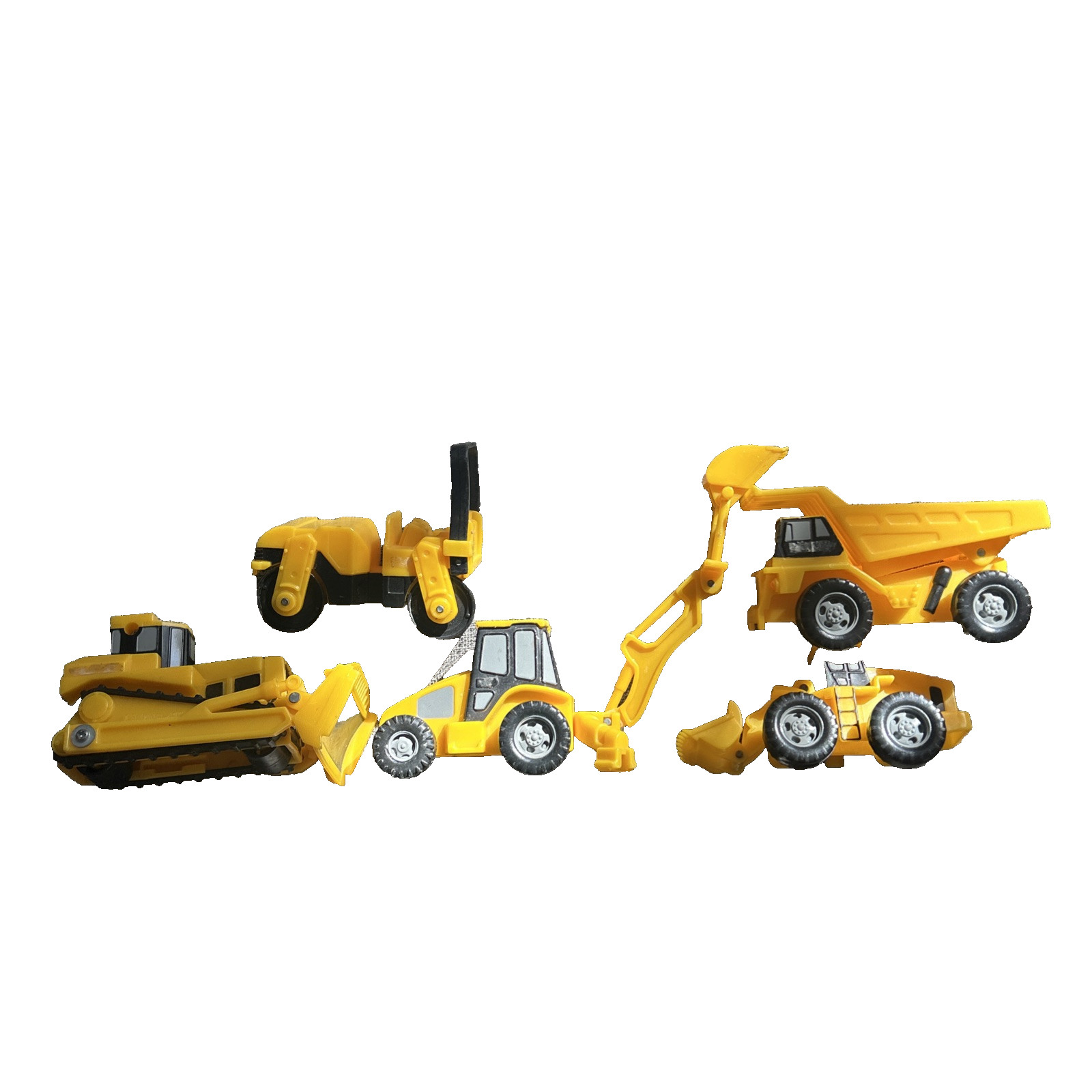 CAT Construction Toys Lot of 5 Bulldozer Dumptruck Loaders- Little Machines
