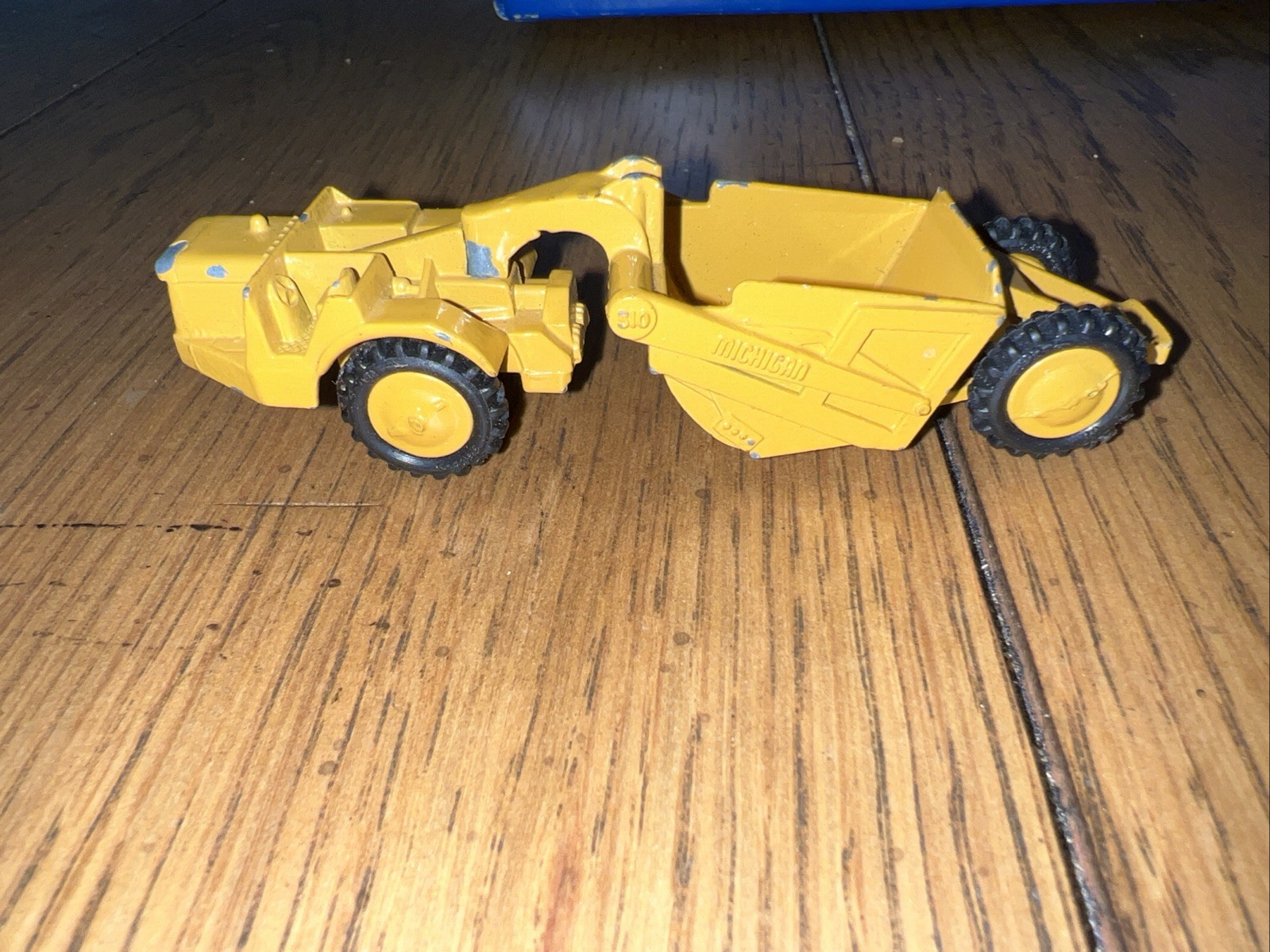 Mercury made USA Lit’l Toys No. 8:69 Euclid Michigan 310 Scraper, YELLOW, VGC