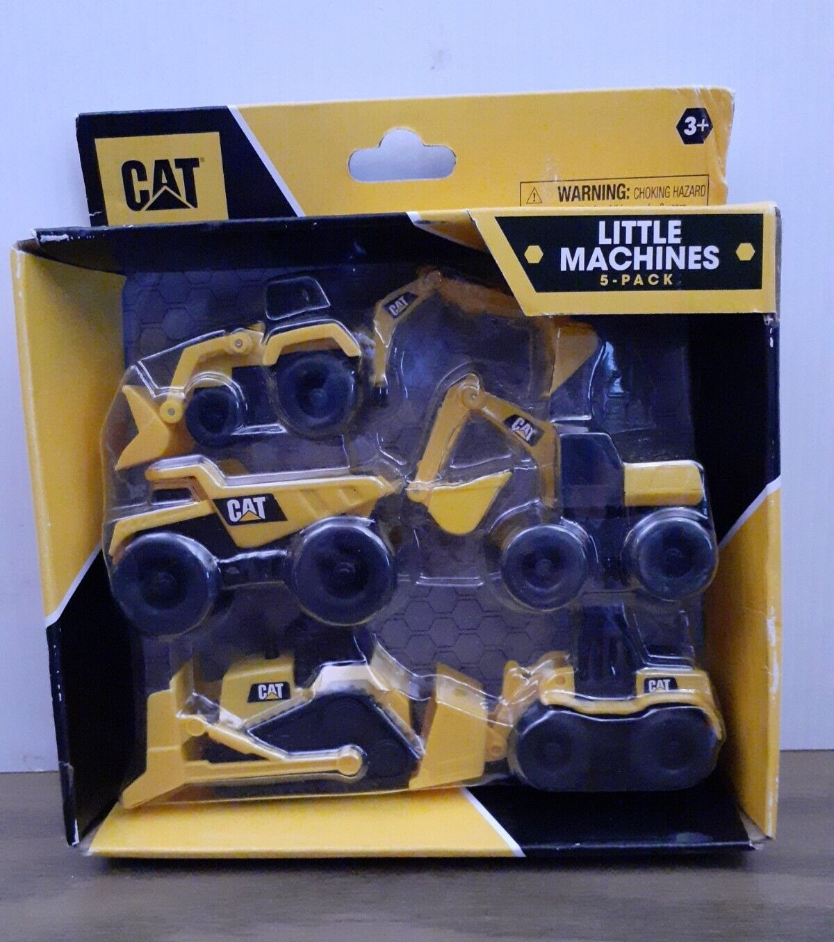 – CAT Little Machines 5pcs Construction Toy Vehicles Playset for Kids Ages 3+