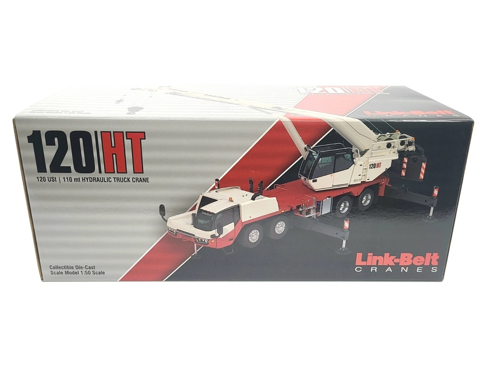 NZG 1088 Link-Belt 120HT Telescopic Truck Crane 1/50 MIB