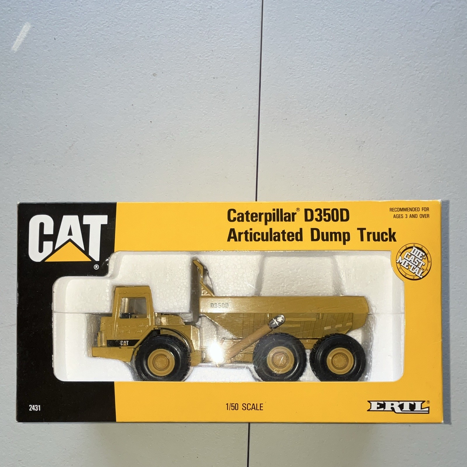 CAT Caterpillar 1:50 Diecast Metal Construction Equipment Model Lot, Boxed
