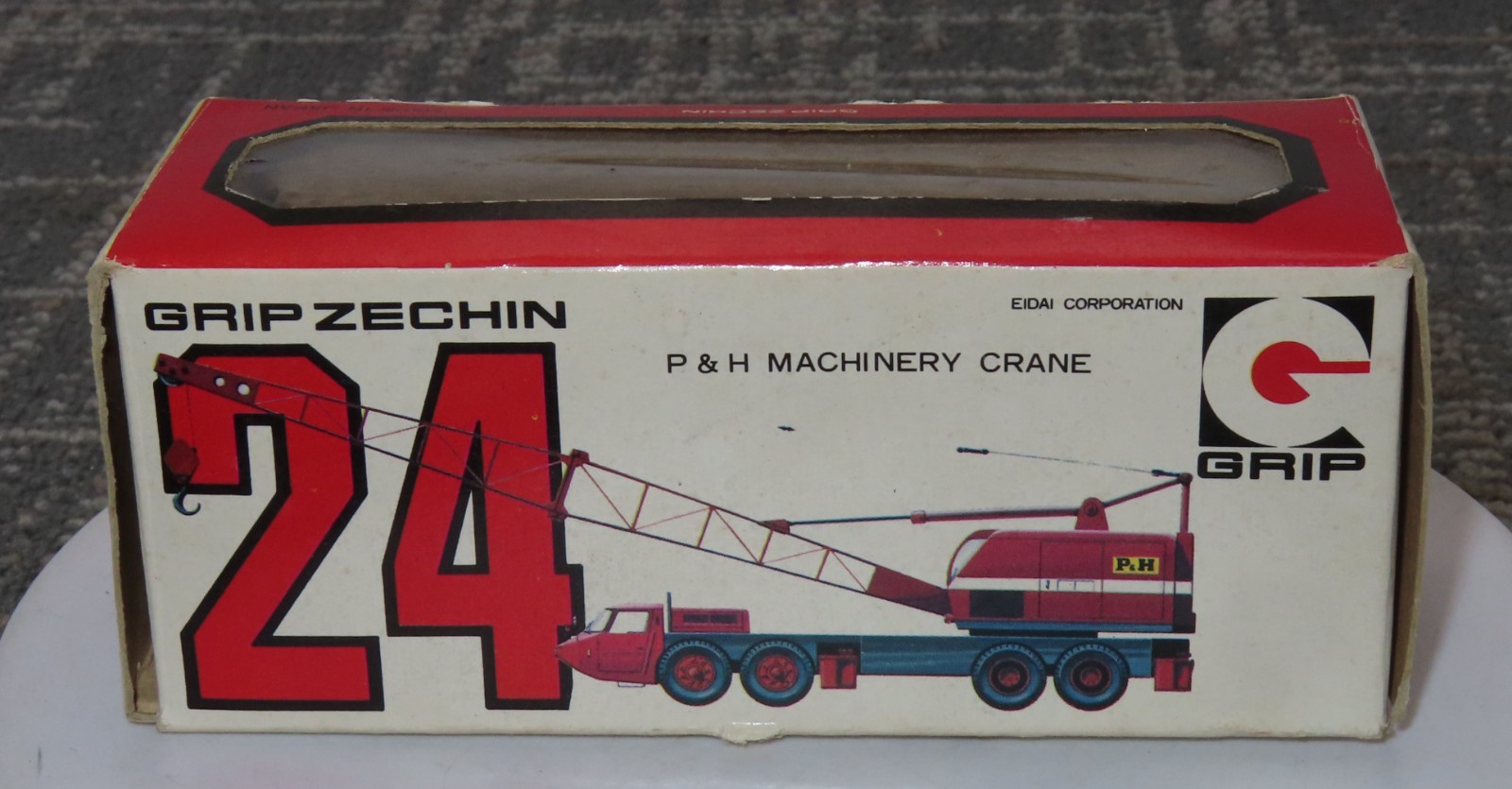 GRIP Zechin 24 P&H Machinery Crane in Original Box Japan