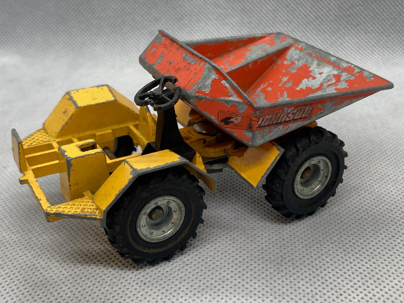 Dinky Toys Britain #430 Johnson 2-Ton Dumper 1:43 PARTS OR REPAIR SHIPS FREE!