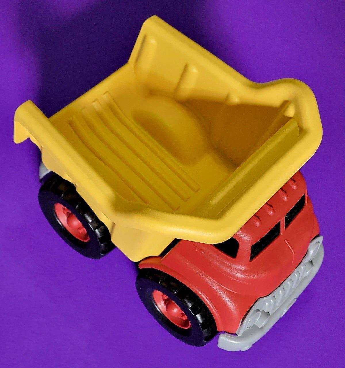 Green Toys Dump Truck Red And Yellow Made From Recycled Plastic In The USA