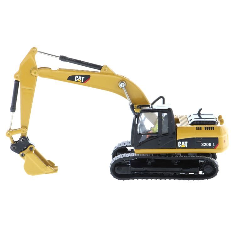 Diecast Masters 85652 Cat 320D L Hydraulic Excavator & Work Tools 1/87 Scale