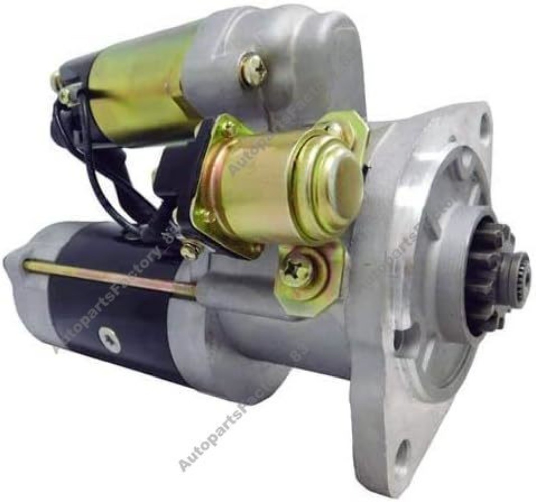 For Kato Excavator HD1403 Mitsubishi 6D24 Starter Motor 24V 11 teeth M9T60171