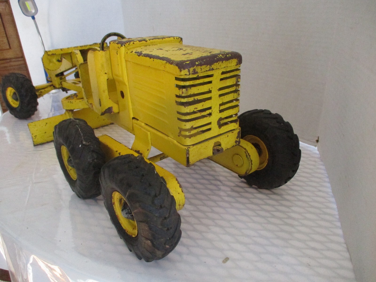 Vintage Doepke Adams yellow Road Grader Construction