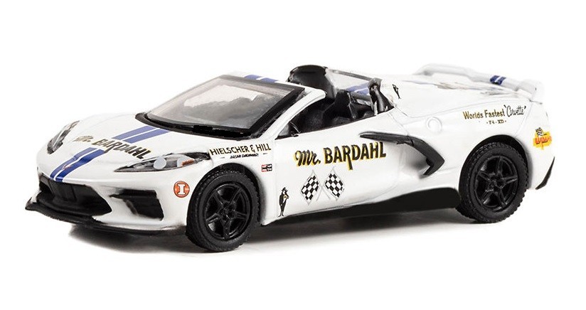 Greenlight 41150B Mr. Bardahl ‘66 Corvette Tribute – 2022 Vette 1/64 Diecast MIB