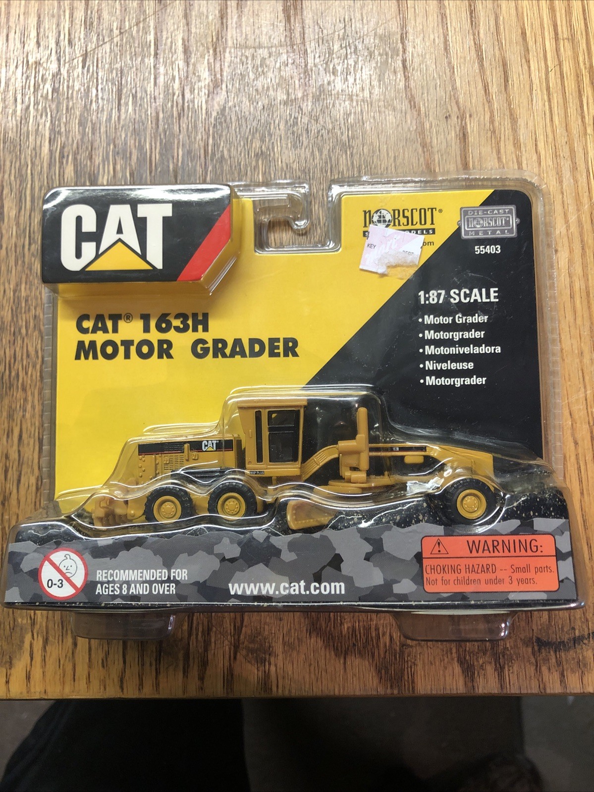 NIP Norscot Caterpillar 163H Motor Grader Die Cast
