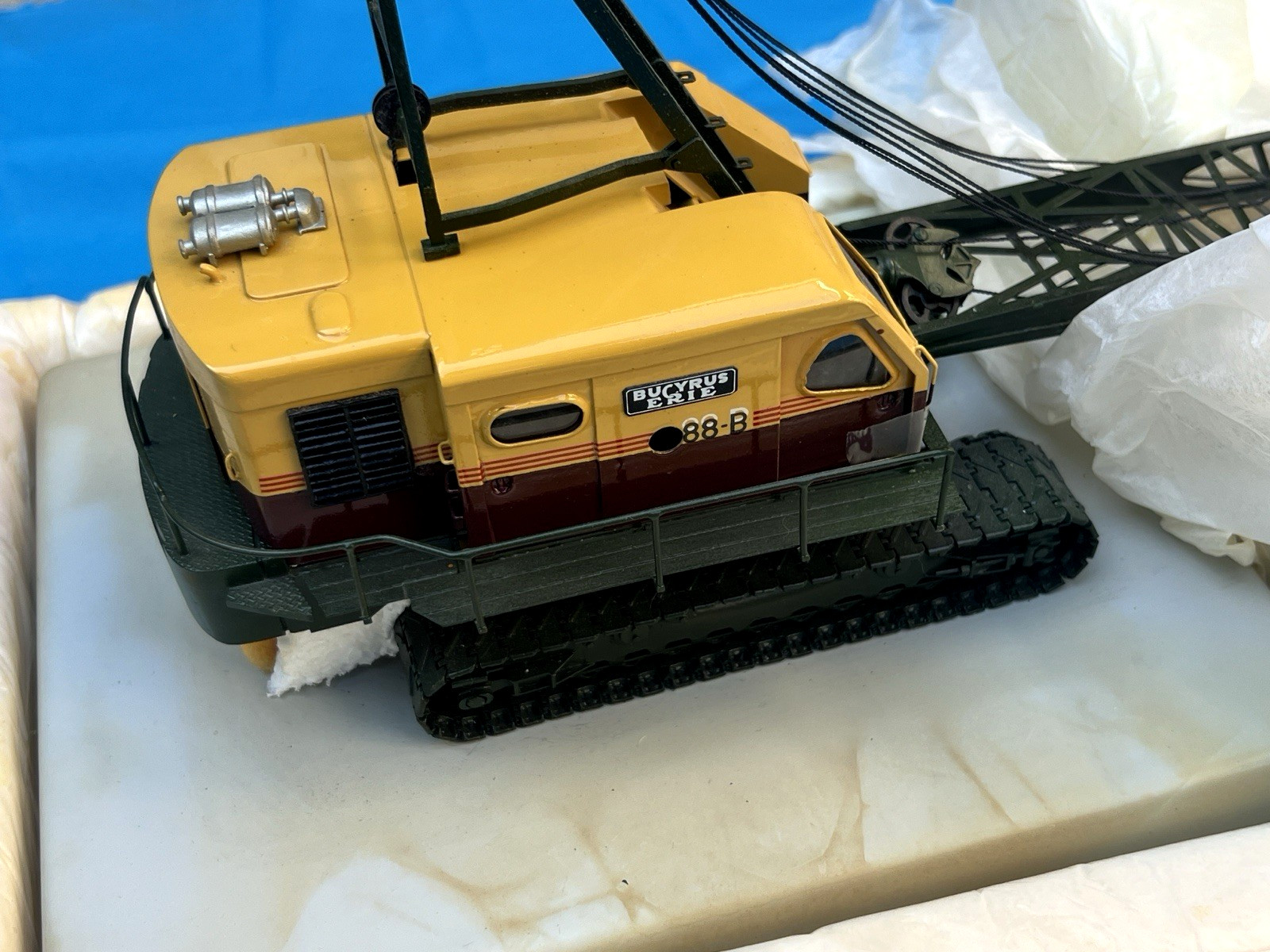 Rare Vintage Bucyrus 88-B Dragline Model II Crane Limited /500 – Stained Base