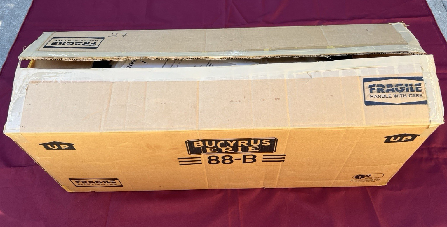 Rare Vintage Bucyrus 88-B Dragline Model II Crane Limited /500 – Stained Base